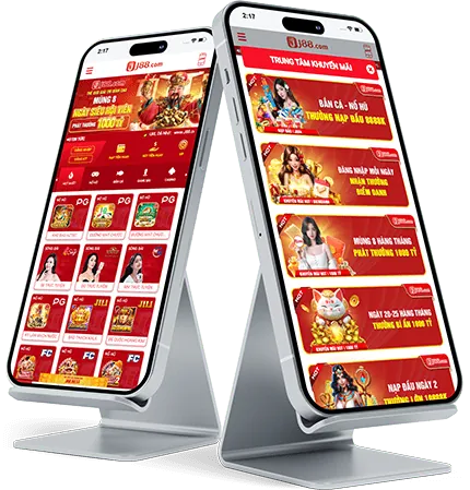 Hình ảnh các trò chơi nổ hũ và slot machines với giải thưởng jackpot lớn trên gnbet ios
